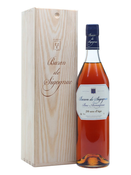 Baron de Sigognac 20 Year Old Bas Armagnac | 700ML  at CaskCartel.com
