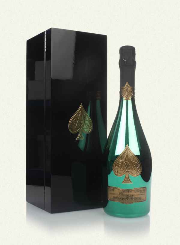 Armand De Brignac Ace of Spades Brut limited release green bottle