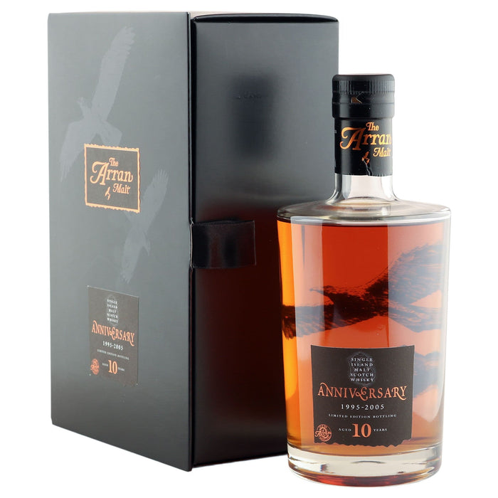 Arran 10 Year Old (D.1995, B.2005) Anniversary Limited Edition Single Malt Scotch Whisky | 700ML