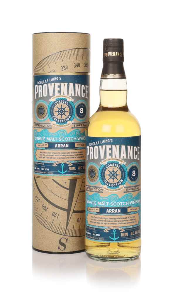 Arran 8 Year Old 2014 - Provenance Coastal Collection (Douglas Laing) Scotch Whisky | 700ML