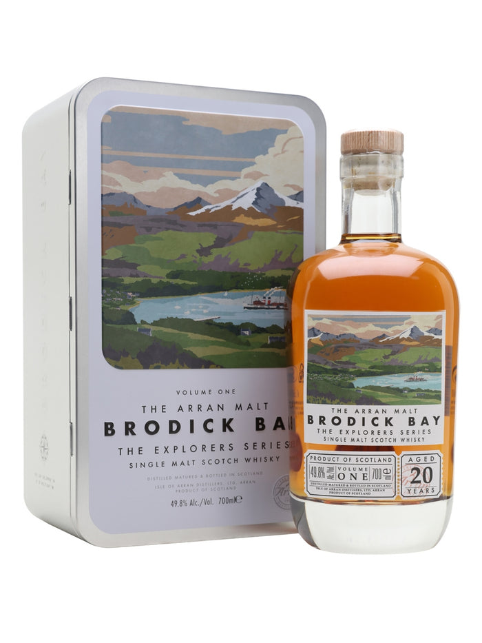 Arran Brodick Bay 20 Year Old Explorers Series Vol One Island Single Malt Scotch Whisky