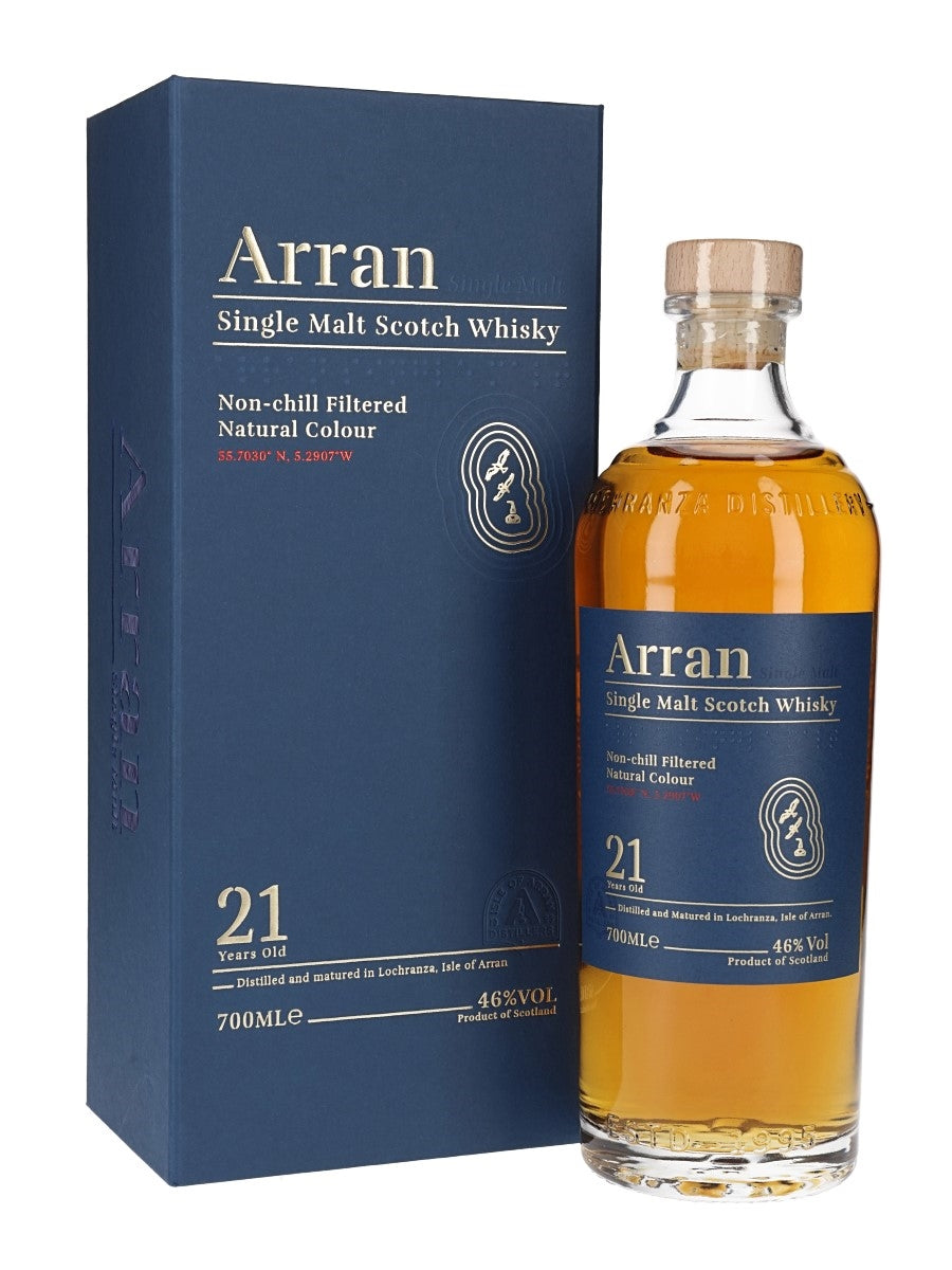 Arran 21 Year Old Island Single Malt Scotch Whisky | 700ML at CaskCartel.com
