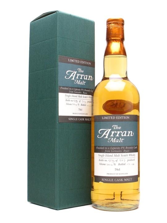 Arran Finished in Lepanto PX Brandy Cask (B.2006) 59.4% ABV Scotch Whisky | 700ML at CaskCartel.com