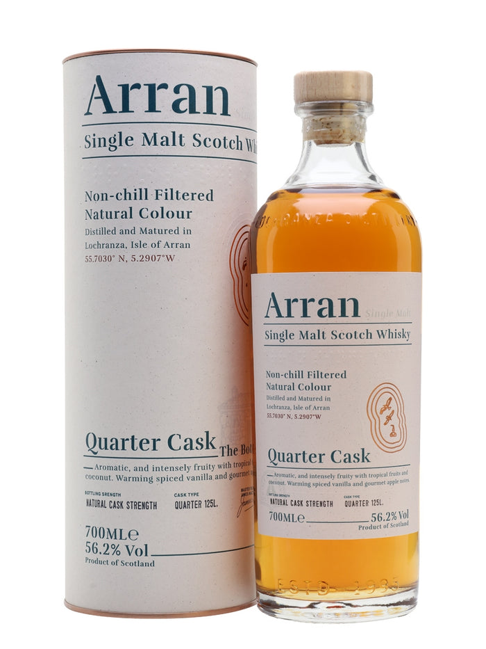 Arran Quarter Cask Island Single Malt Scotch Whisky | 700ML