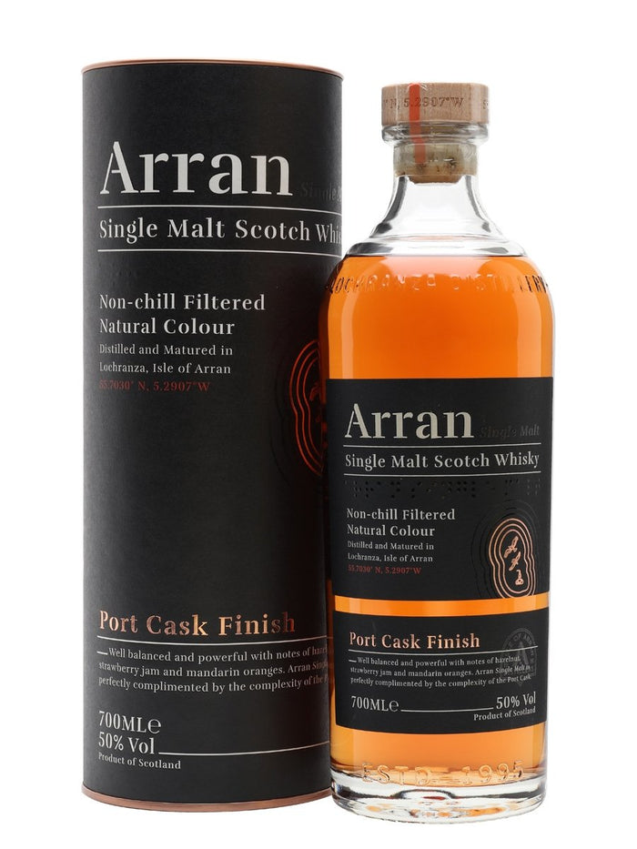 Arran Port Cask Finish Island Single Malt Scotch Whisky | 700ML