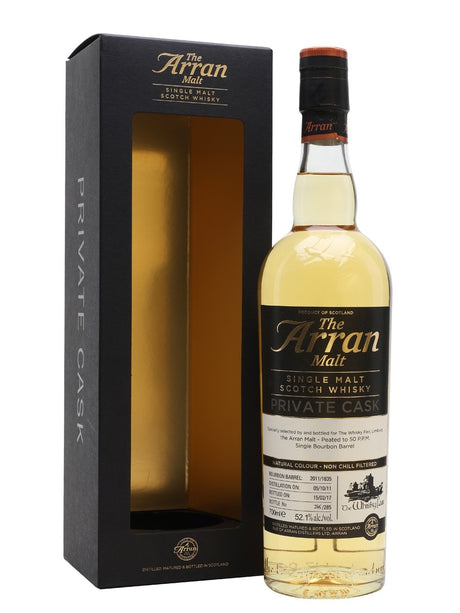 Arran 2011 5 Year Old Peated Whisky Agency Island Single Malt Scotch Whisky | 700ML at CaskCartel.com