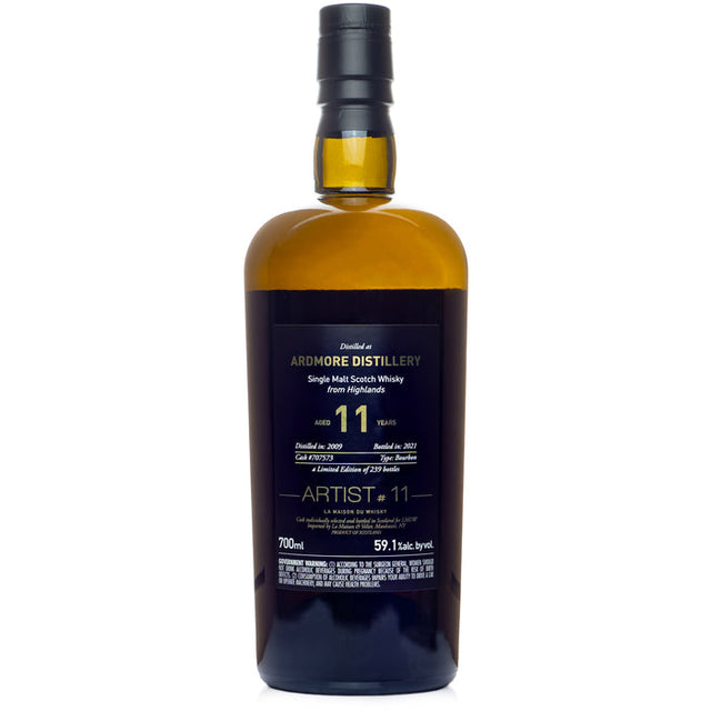 la Maison du Artist Series Ardmore 11 Year Old Cask Strength 2009 Scotch Whisky | 700ML at CaskCartel.com