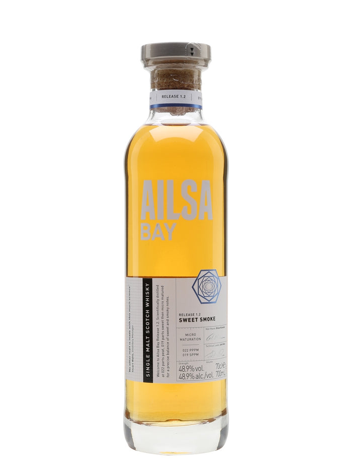 Ailsa Bay Sweet Smoke Lowland Single Malt Scotch Whisky | 700ML