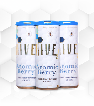 Hive2o Hard Honey Atomic Berry Cocktail | 4x355ML at CaskCartel.com