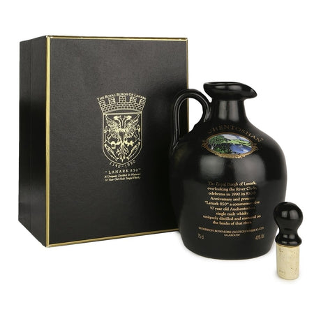 Auchentoshan 10 Year Old “Lanark 850” Ceramic Decanter Scotch Whisky at CaskCartel.com