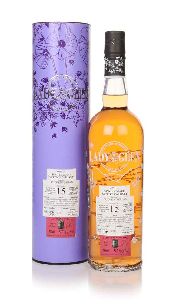Auchentoshan 15 Year Old 2007 (Cask 4199) - Lady of the Glen Scotch Whisky | 700ML