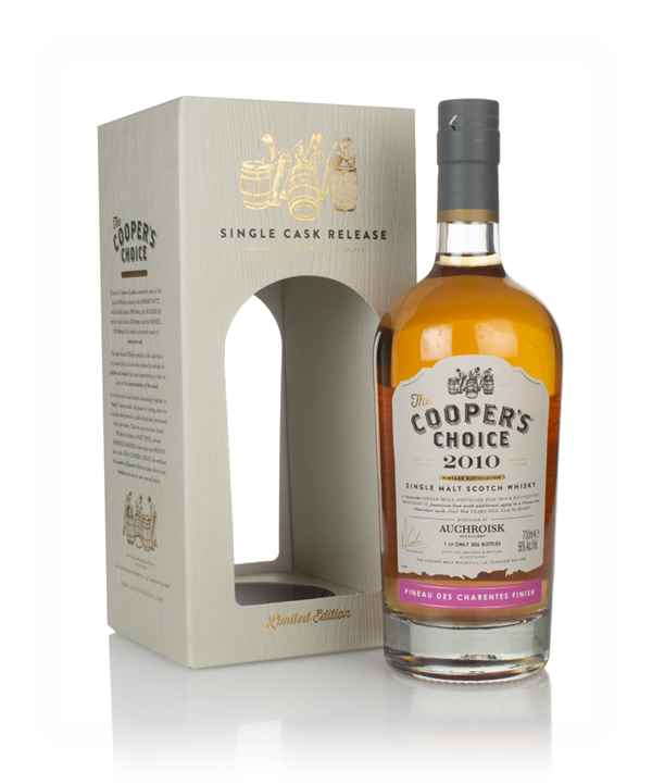 Auchroisk 10 Year Old 2010 (cask 805482) - The Cooper's Choice (The Vintage Malt Whisky Co.) Whisky | 700ML at CaskCartel.com