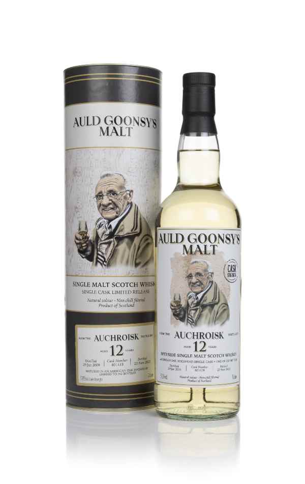 Auchroisk 12 Year Old 2009 (cask 801419) - Auld Goonsy's Malt Scotch Whisky | 700ML