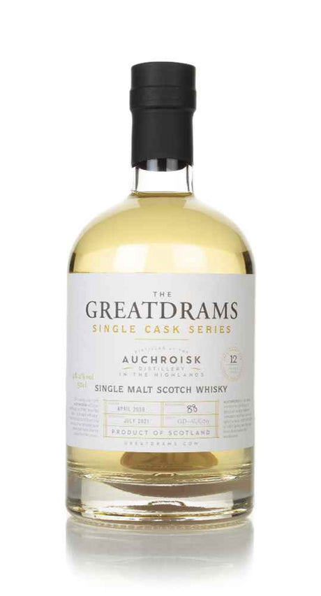 Auchroisk 12 Year Old 2009 (cask GD-AUC09) - Single Cask Series (GreatDrams) Whisky | 500ML at CaskCartel.com