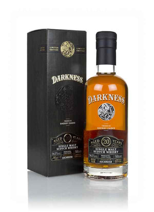 Auchroisk 20 Year Old Moscatel Cask Finish (Darkness) Scotch Whisky | 500ML at CaskCartel.com