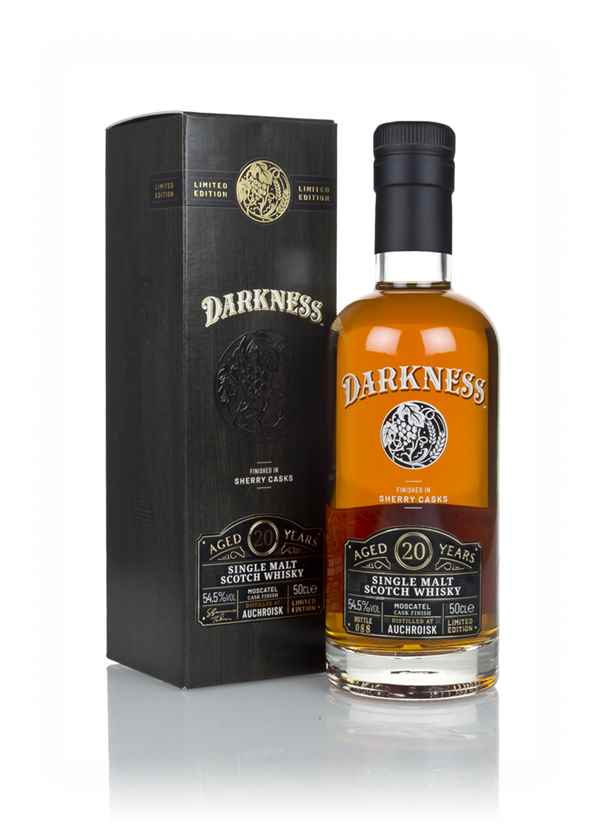 Auchroisk 20 Year Old Moscatel Cask Finish (Darkness) Scotch Whisky | 500ML