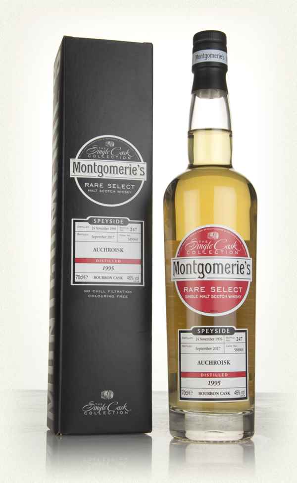 Auchroisk 21 Year Old 1995 (cask 589060) - Rare Select (Montgomerie's) Whisky | 700ML