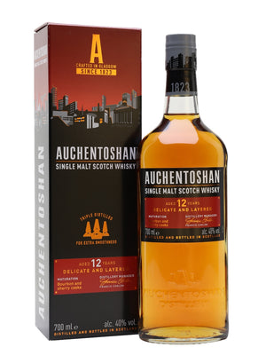 Auchentoshan 12 Year Old Lowland Single Malt Scotch Whisky | 700ML at CaskCartel.com