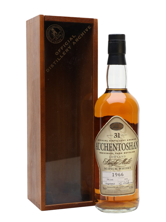 Auchentoshan 1966 31 Year Old Cask #805 Lowland Single Malt Scotch Whisky | 700ML