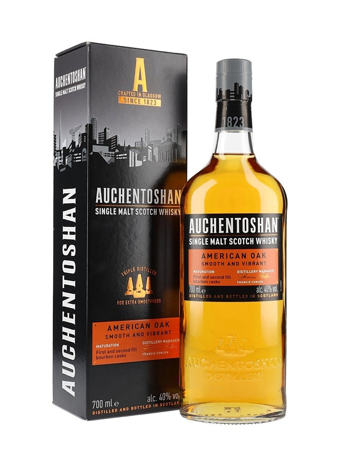 Auchentoshan American Oak Lowland Single Malt Scotch Whisky | 700ML