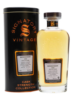 Auchentoshan 20 Year Old (D.2000, B.2020) Signatory Vintage Scotch Whisky | 700ML at CaskCartel.com
