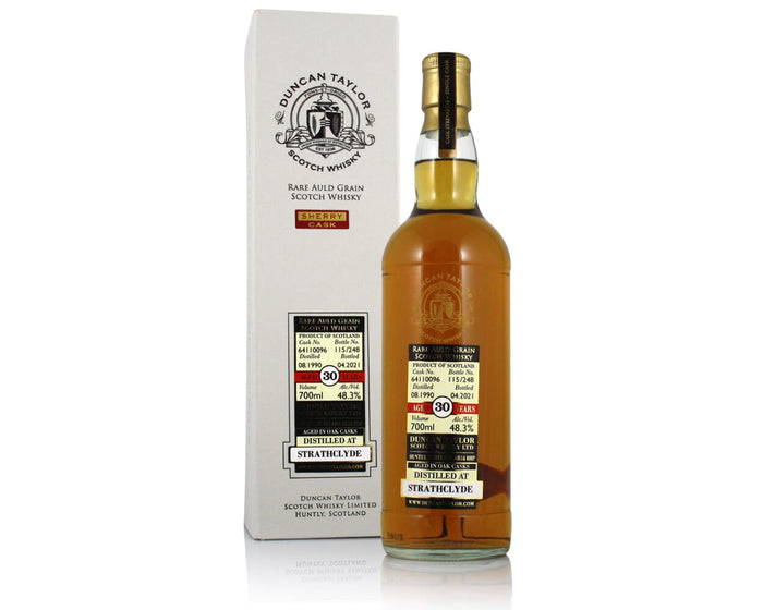 Strathclyde Rare Auld Grain Single Cask #64110096 1990 30 Year Old Whisky | 700ML