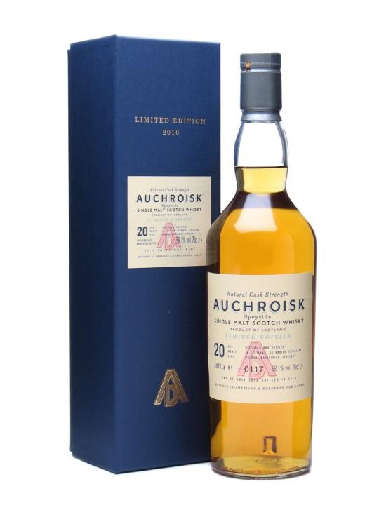 Auchroisk 20 Year Old Limited Edition Single Malt Scotch Whisky