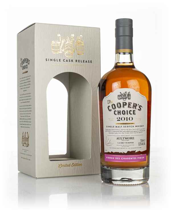 Aultmore 10 Year Old 2010 (cask 800318) - The Cooper's Choice (The Vintage Malt Whisky Co.) Whisky | 700ML