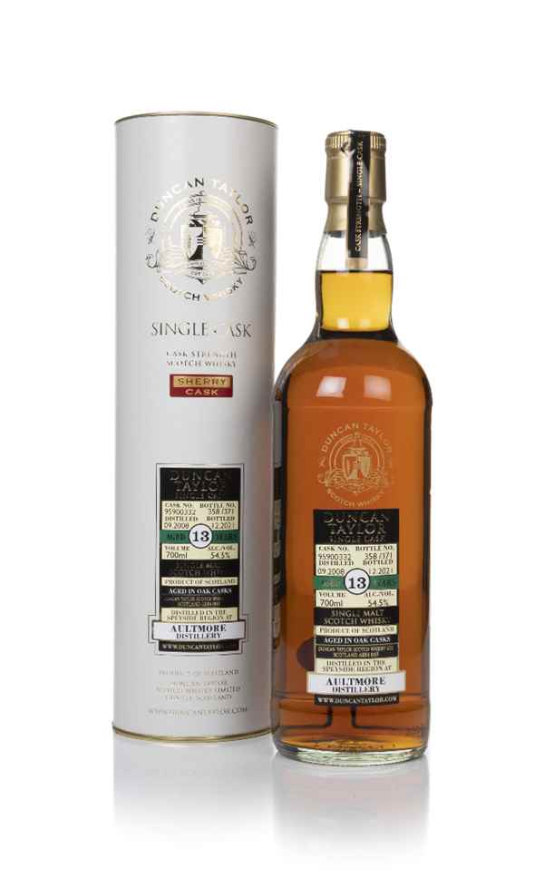 Aultmore 13 Year Old 2008 (cask 95900332) - Duncan Taylor Scotch Whisky | 700ML at CaskCartel.com