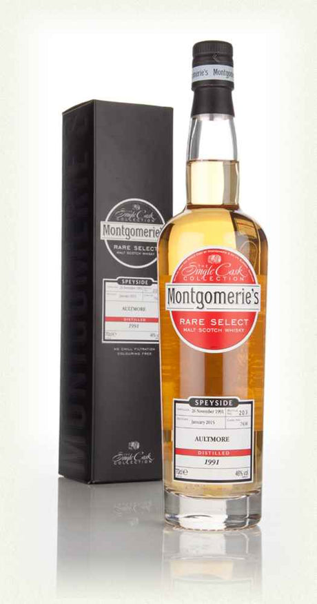 Aultmore 23 Year Old 1991 (cask 7410) - Rare Select (Montgomerie's) Whisky | 700ML at CaskCartel.com