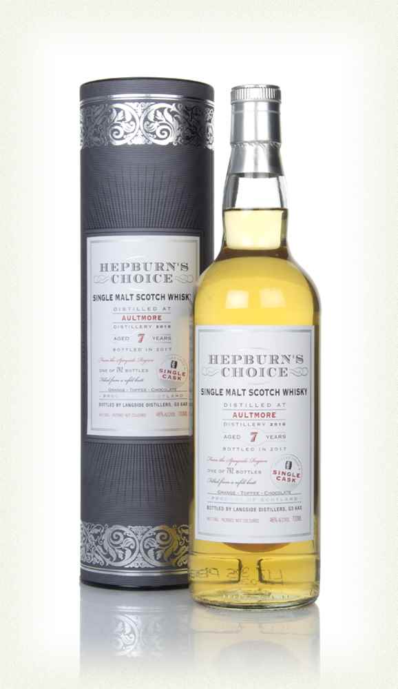 Aultmore 7 Year Old 2010 - Hepburn's Choice (Langside) Whisky | 700ML at CaskCartel.com
