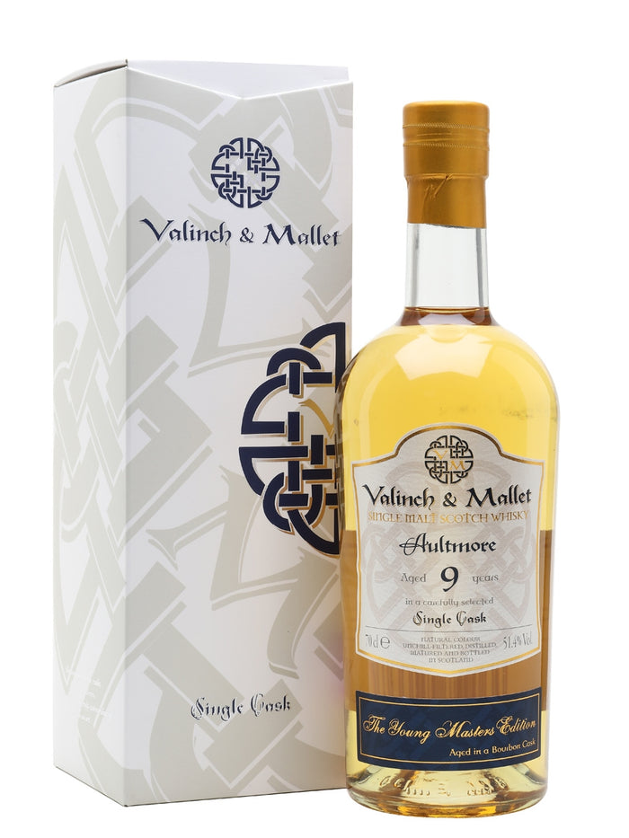 Aultmore 2010 9 Year Old Valinch & Mallet Speyside Single Malt Scotch Whisky | 700ML