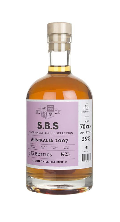 Australia 2007 - 1423 Single Barrel Selection Rum | 700ML at CaskCartel.com