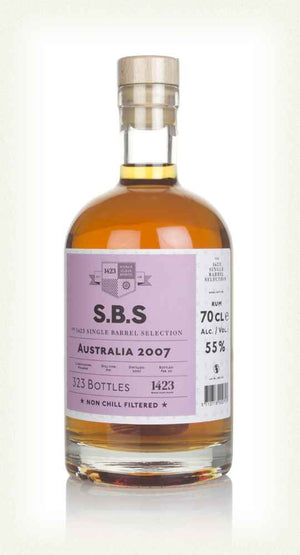Australia 2007 - 1423 Single Barrel Selection Rum | 700ML at CaskCartel.com