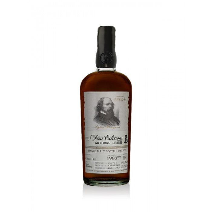Port Ellen 1983 - Authors' Series 33 Year Old- Alfred Tennyson Single Malt Scotch Whisky