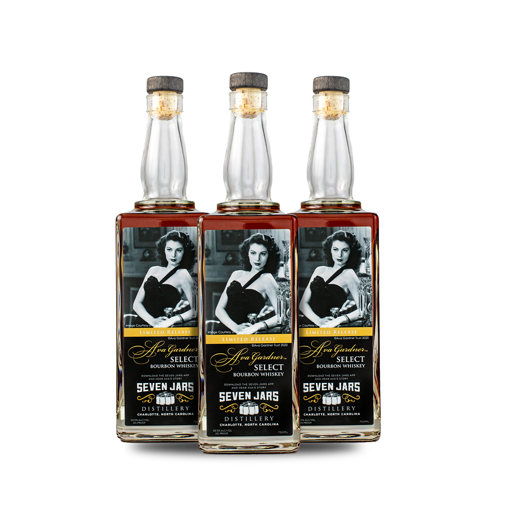 [BUY] Seven Jars Ava Gardner Select Bourbon Whiskey (3) Bottle Bundle at CaskCartel.com