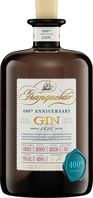 Tranquebar 400th Anniversary Gin | 700ML at CaskCartel.com