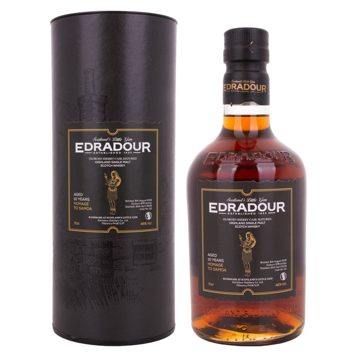 Edradour 10 Year Old Homage To Samoa Single Malt Scotch Whisky | 700ML