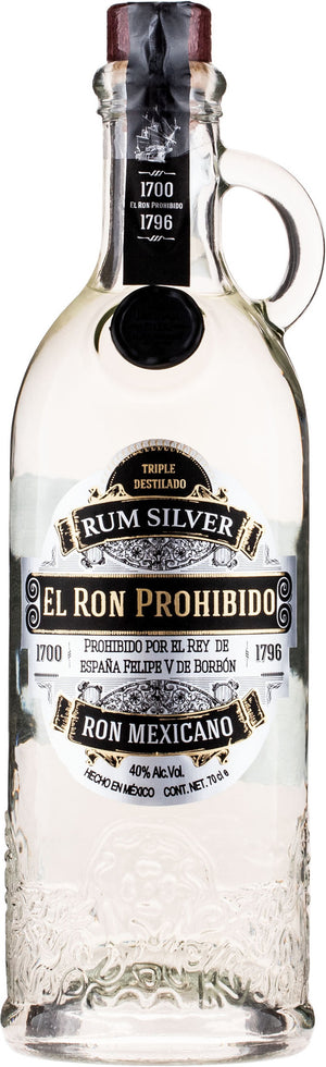 El Ron Prohibido Blanco Ron Mexicano Silver Rum | 700ML at CaskCartel.com