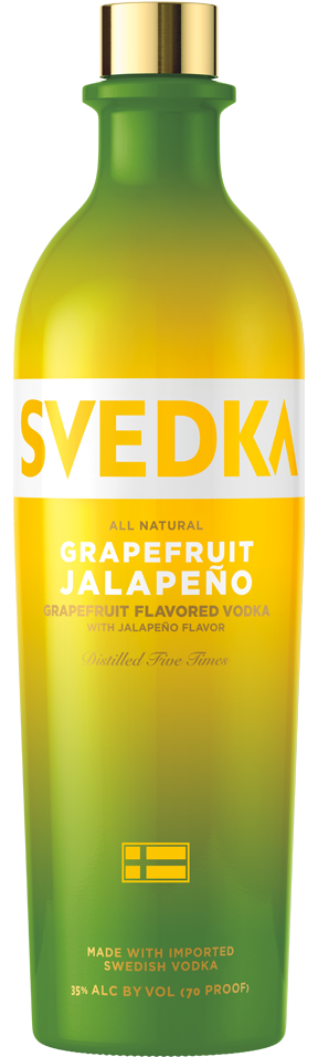 Svekda Grapefruit Jalapeno Vodka - CaskCartel.com