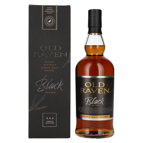 Old Raven Black Edition (Proof 110.4) Scotch Whisky | 700ML at CaskCartel.com
