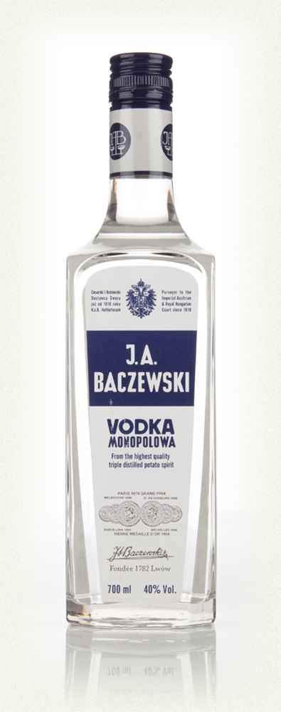 J.A. Baczewski Monopolowa Plain Vodka | 700ML at CaskCartel.com