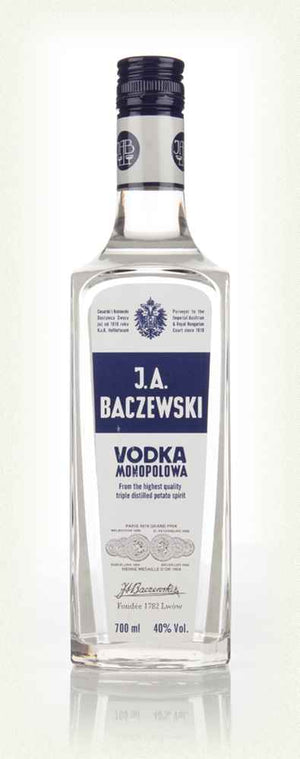 J.A. Baczewski Monopolowa Plain Vodka | 700ML at CaskCartel.com