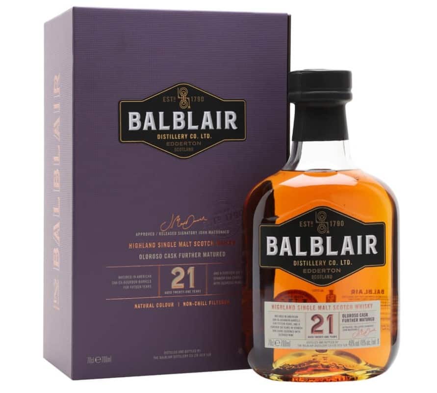 Balblair Highland Single Malt Scotch 21 Year Old Whisky | 700ML at CaskCartel.com