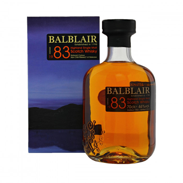 Balblair 1983 1st Release Single Malt Scotch Whisky