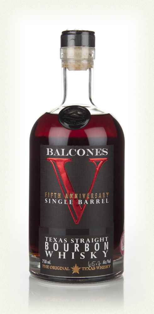 Balcones 5th Anniversary Single Barrel 2nd Release Texas Straight Bourbon Whisky