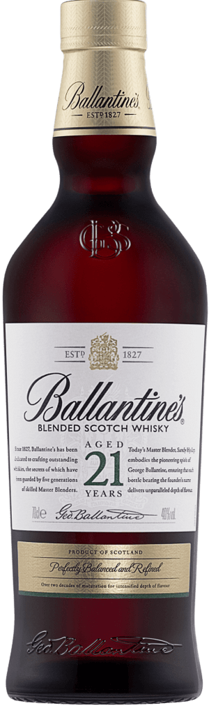 Ballantine's 21 Year Old Blended Scotch | 700ML at CaskCartel.com