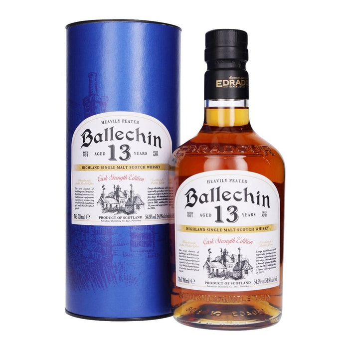 Edradour Ballechin 13 Year Old Batch 1 Cask Strength Edition Scotch Whisky | 700ML