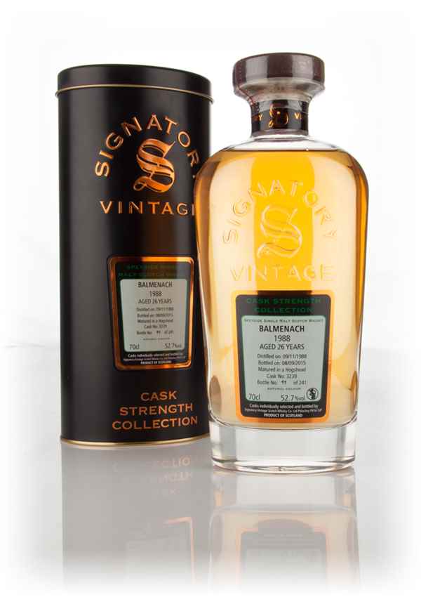 Balmenach 26 Year Old 1988 (cask 3239) - Cask Strength Collection (Signatory) Scotch Whisky | 700ML at CaskCartel.com