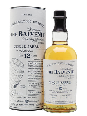 Balvenie 12 Year Old Single Barrel First Fill Speyside Single Malt Scotch Whisky | 700ML at CaskCartel.com